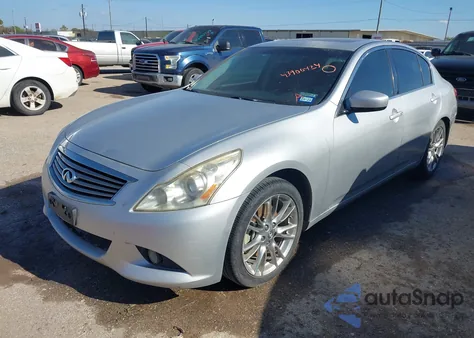 2012 Infiniti G37 Journey from USA, damaged, VIN JN1CV6AP3CM931363